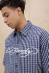 Thumbnail View 3: Ed Hardy UO Exclusive Western Check Short Sleeve Shirt