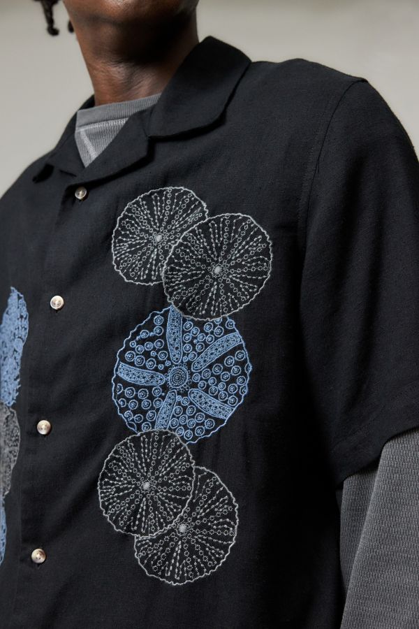 Slide View: 3: Loom Embroidered Shirt