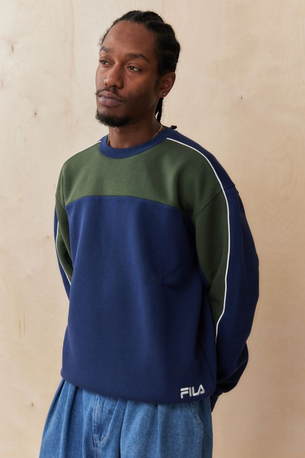 Slide View: 1: Fila Green Yang Crew Sweatshirt