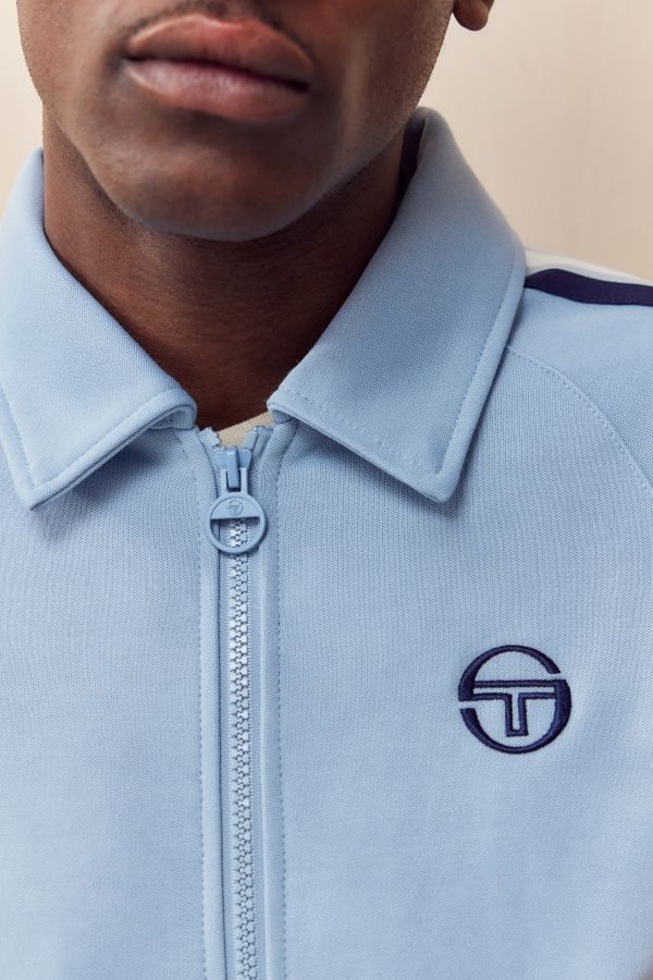 Slide View: 2: Sergio Tacchini Himmelblau Renshaw Trainingsanzug Jacke