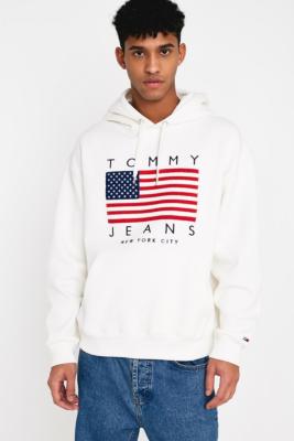 tommy jeans white hoodie