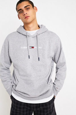 tommy jeans small logo hoodie