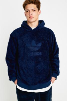adidas sherpa hoodie sweatshirt