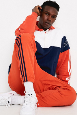 jogging adidas bleu et orange