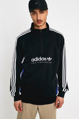 adidas apian zip neck sweatshirt