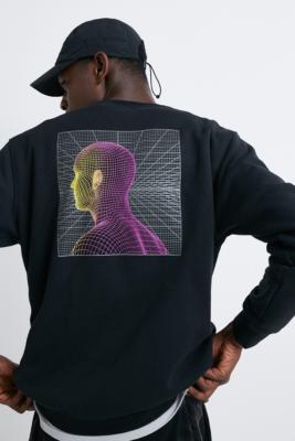 adidas graphic crew neck sweatshirt