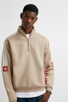 adidas quarter zip fleece