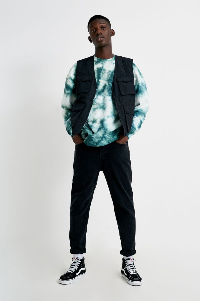 iets frans... Green Tie-Dye Sweatshirt | Urban Outfitters UK
