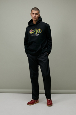 huf wildflowers pullover hoodie