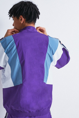 champion purple track top