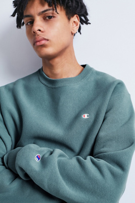 teal champion sweater