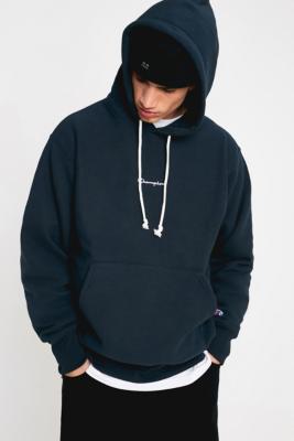 champion uo exclusive small script blueberry hoodie