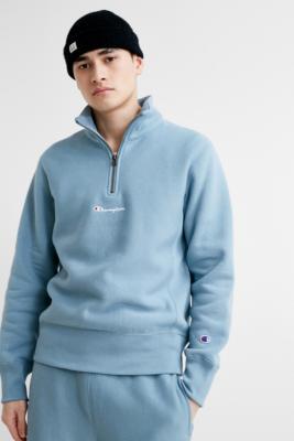 light blue champion hoodie urban outfitters