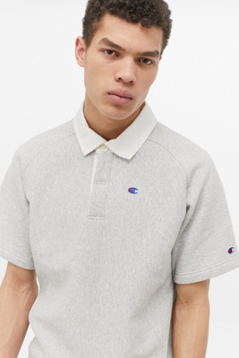 polo shirt and sweatshirt