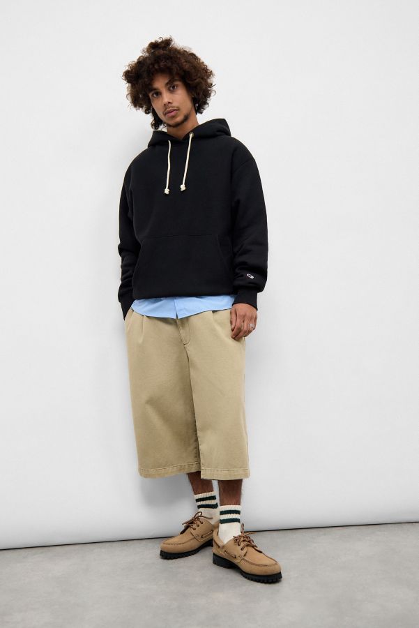 Slide View: 2: Champion Black Reverse Weave Hoodie