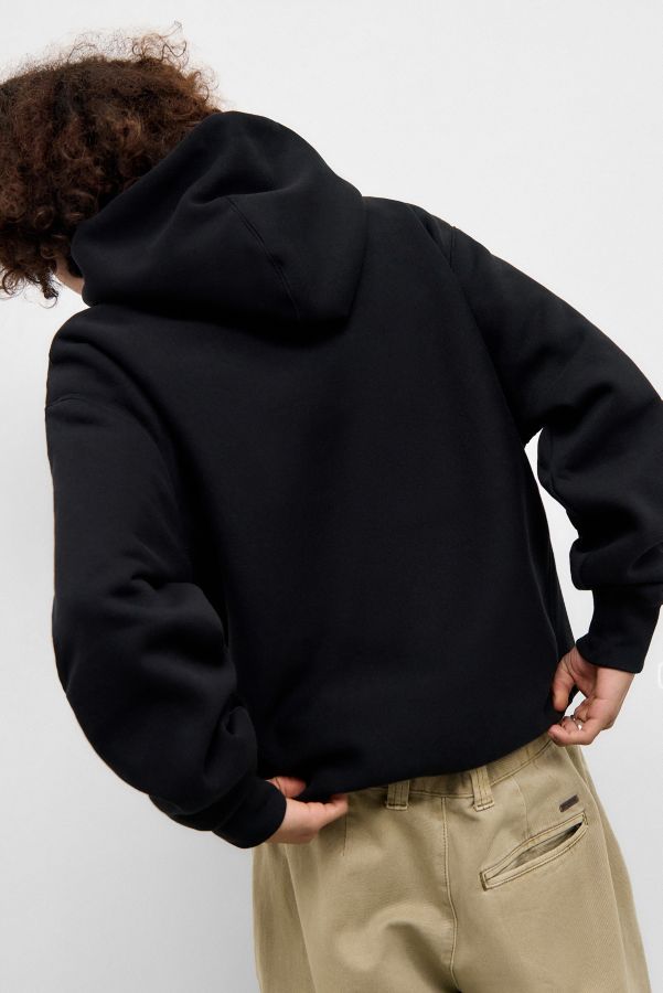 Slide View: 5: Champion Black Reverse Weave Hoodie