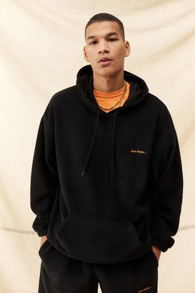 iets frans… Black Fleece Hoodie | Urban Outfitters UK