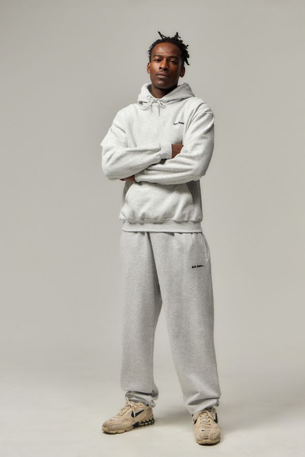 Vista diapositiva: 4: iets frans... Light Grey Hoodie