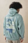 Vista en miniatura 1: Sudadera con Capucha UO Seafoam Paisaje Japonés