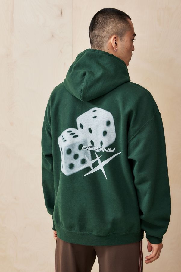 Vista diapositiva: 1: Felpa con Cappuccio UO Green Destiny Dice