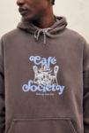 Thumbnail View 3: UO Brown Cafe Society Hoodie