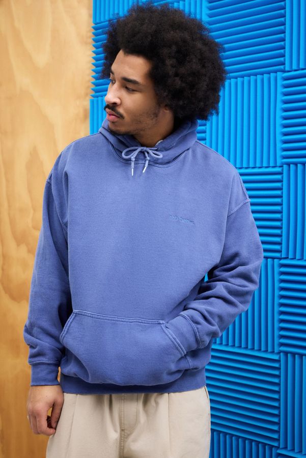 Slide View: 1: iets frans... Blue Hoodie