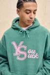 Thumbnail View 1: UO Green You Suck Hoodie