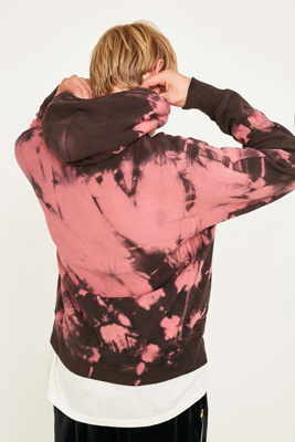 champion tie dye hoodie urban outfitters