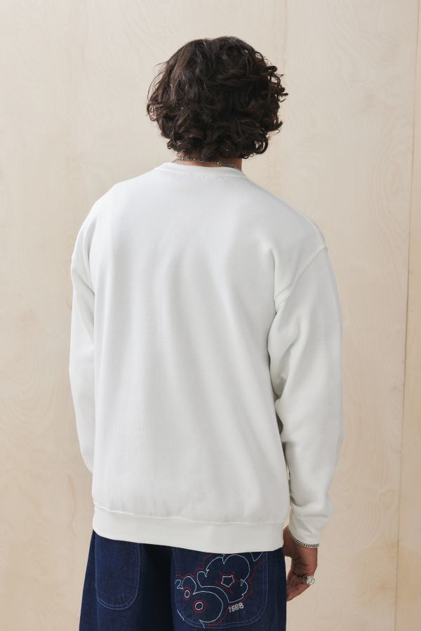 Slide View: 4: UO White Kurt Cobain Sweatshirt