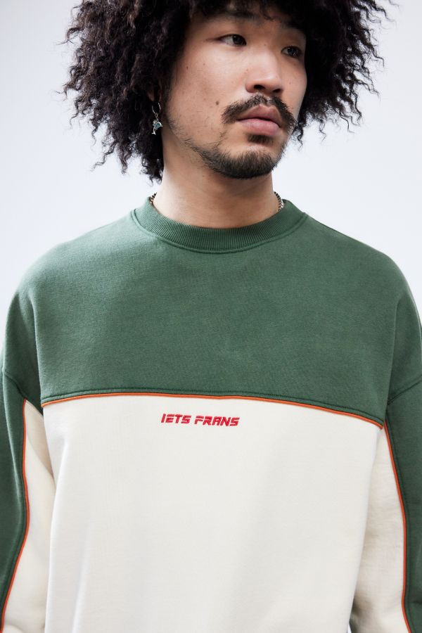 Vista diapositiva: 4: iets frans... Panel Sweatshirt