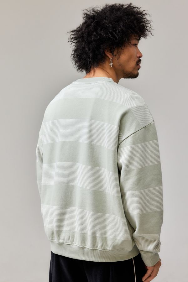 Slide View: 4: iets frans... Grau Gestreift Sweatshirt