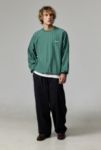 Thumbnail View 3: iets frans...Green Pinstripe Sweatshirt