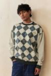 Thumbnail View 1: BDG Argyle Washed Sweatshirt