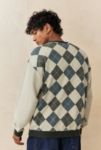 Thumbnail View 4: BDG Argyle Washed Sweatshirt