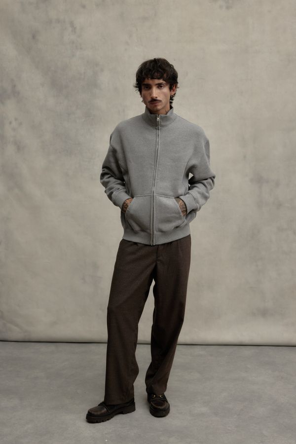 Vista de diapositivas: 2: Loom Grey Marl Track Top