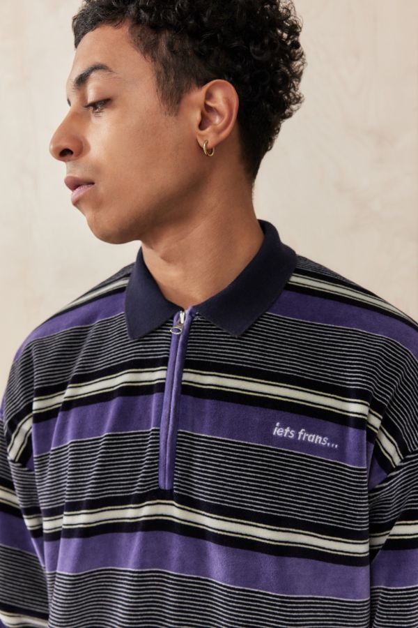 Slide View: 2: iets frans... Stripe Polo Shirt