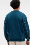 Thumbnail View 4: iets frans... Sweat-shirt en Sarcelle avec Bande