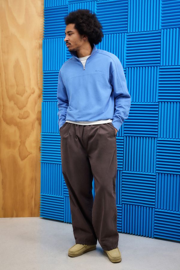 Slide View: 2: iets frans... Kobalt Panel Pullover