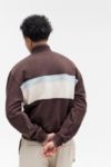 Thumbnail View 4: iets frans... Brown Panelled Mock Neck Pullover