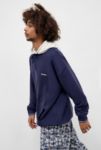 Thumbnail View 1: iets frans... Marineblau Nadelstreifen Kapuzenpullover