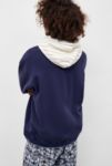 Visualizzazione miniature 4: iets frans... Felpa con Cappuccio a Righe Blu Navy