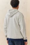 Vista en miniatura 4: iets frans... Ecru & Navy Striped Zip-Through Hoodie