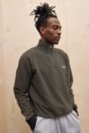 Thumbnail View 1: iets frans... Brown Stripe Mock Neck Sweatshirt