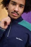 Thumbnail View 2: iets frans... Navy Panel Mock Neck Pullover