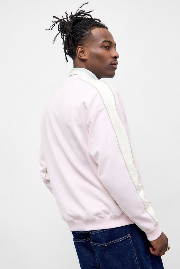 Slide View: 4: iets frans... Pink Octavius Panel Sweatshirt