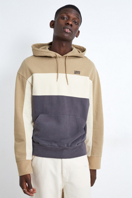 levi's colour block hoodie