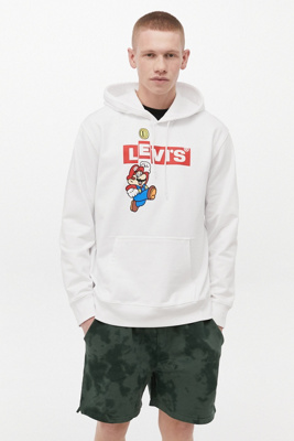 levi jumper white