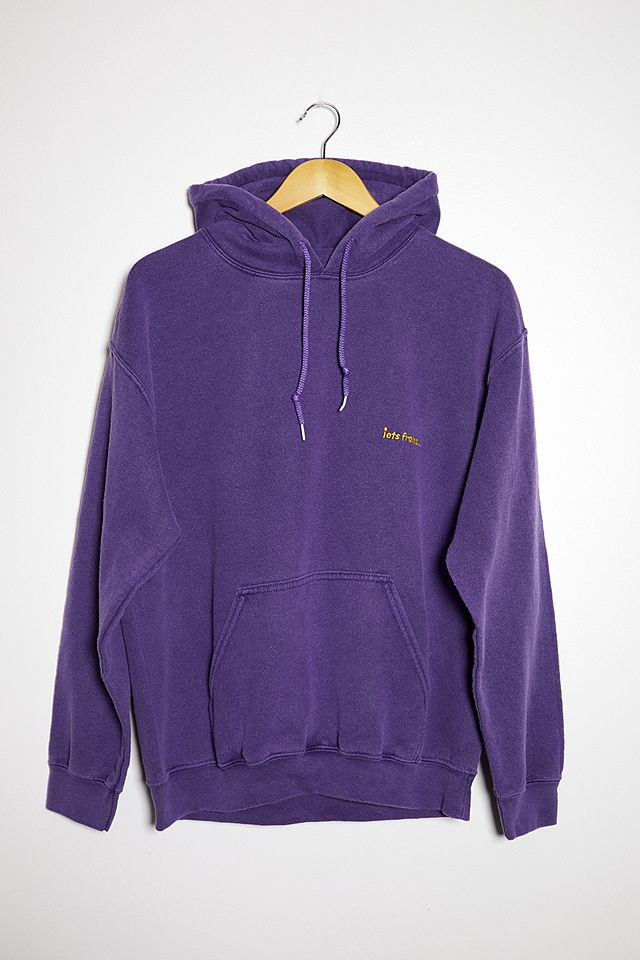 iets frans... Purple Hoodie | Urban Outfitters UK