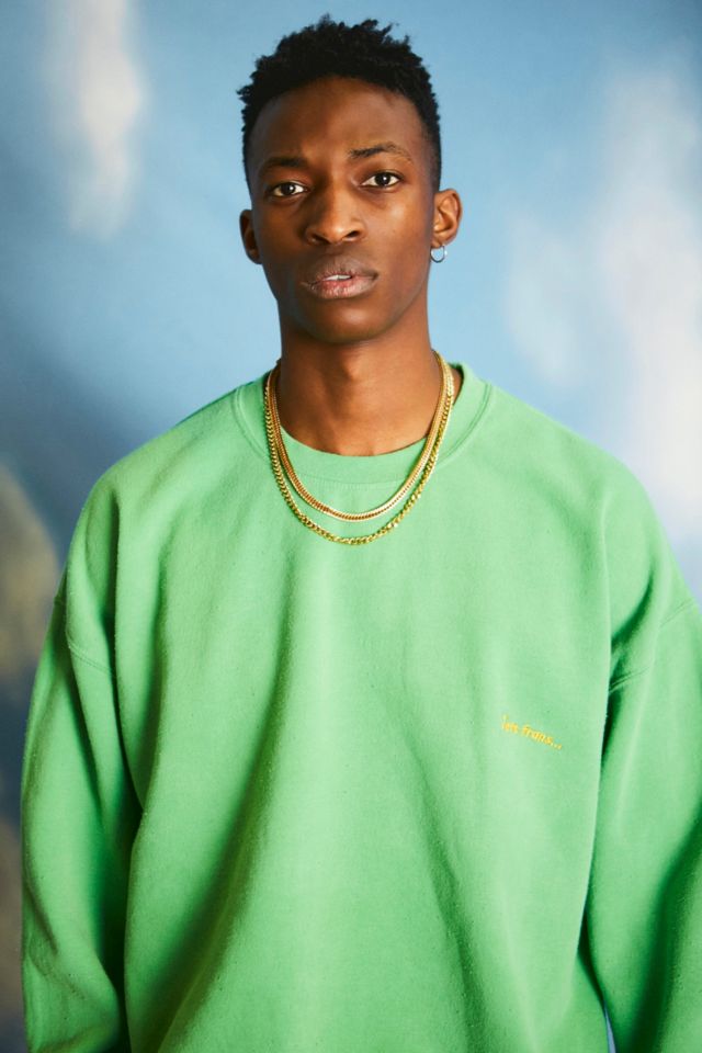 iets frans... Green Pullover Sweatshirt | Urban Outfitters UK