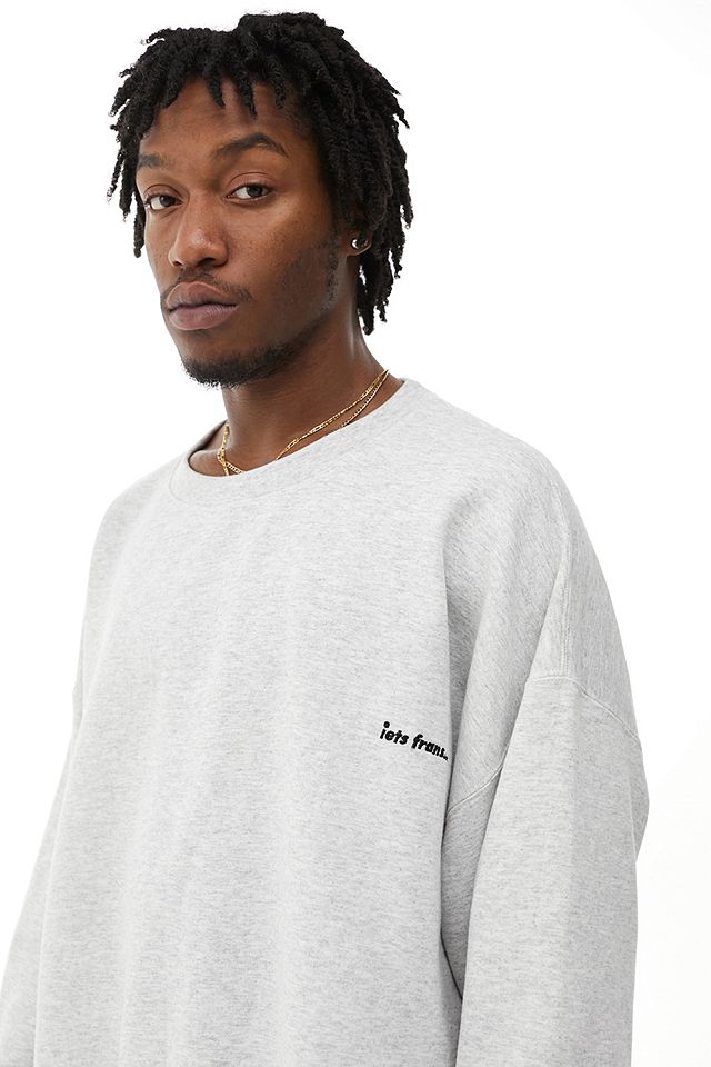 iets frans... Grey Marl Sweatshirt | Urban Outfitters UK
